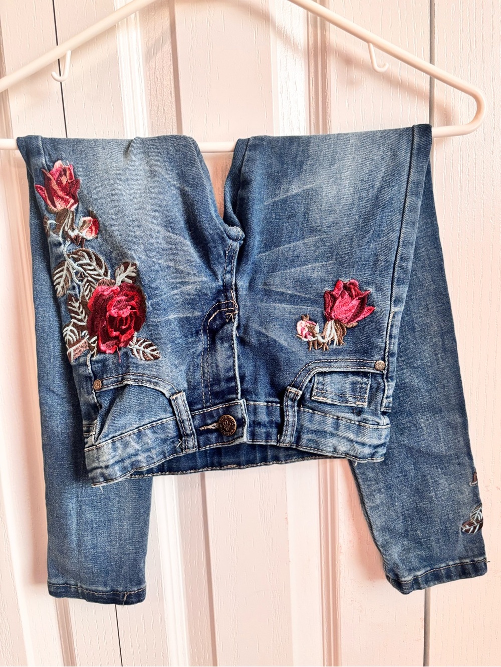 JoyFolie| Floral Skinny Jeans